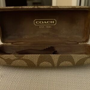 Coach glasses case